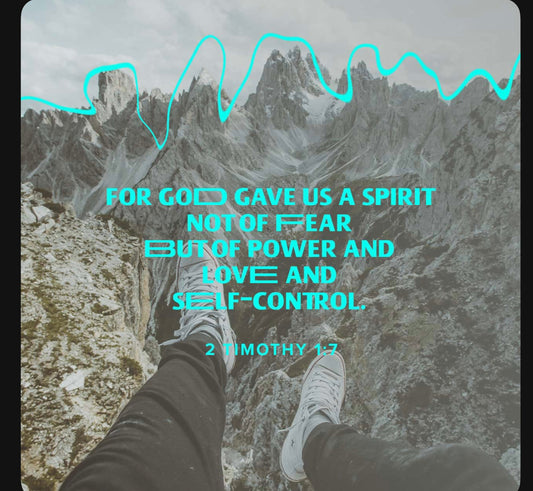 Spirit of love, power, and sound mind!!